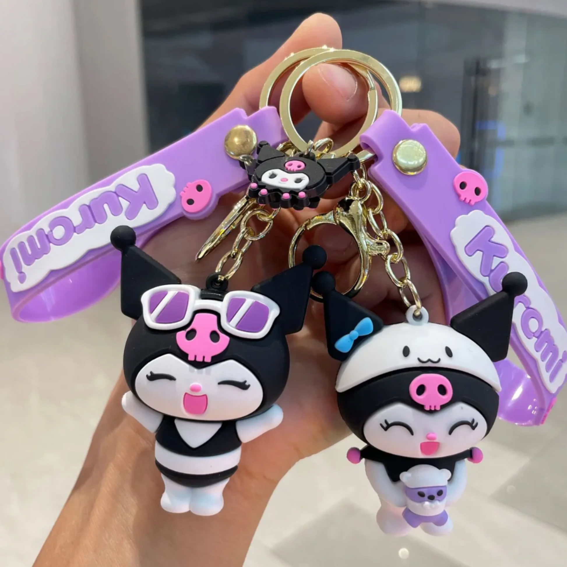 kuromani Kuromi Keychain – Travooz