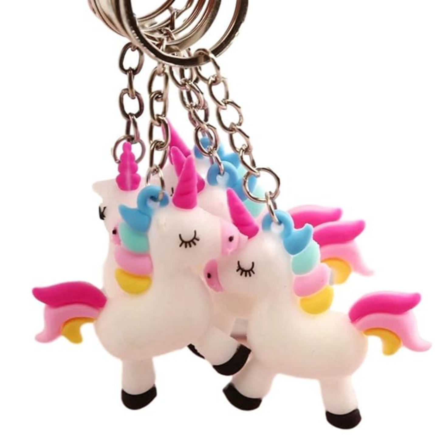 Unicorn Keyrings Set of 3(Assorted)