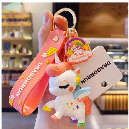 Unicorn Keyrings Set of 3(Assorted)