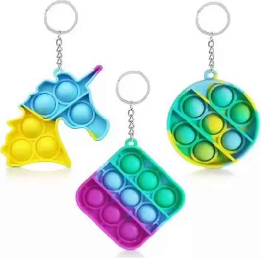 POPIT Keyrings Set of 3(Assorted)