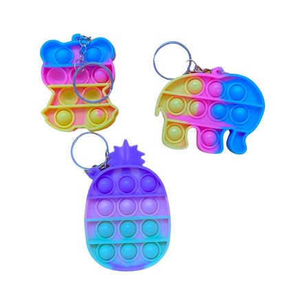 POPIT Keyrings Set of 3(Assorted)